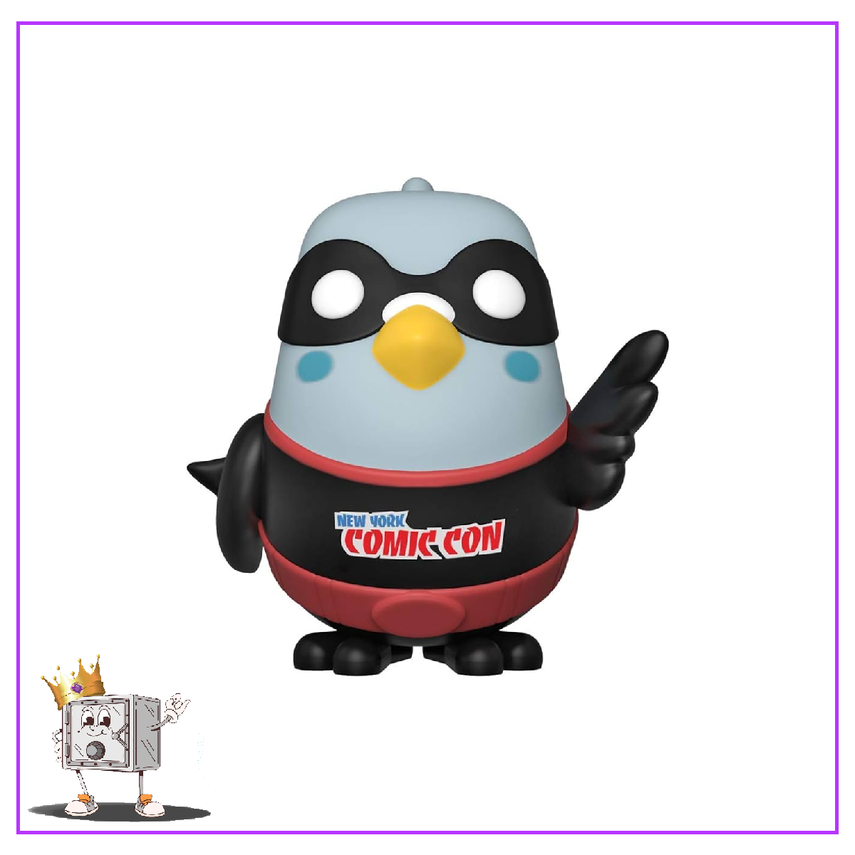 Funko Pop! Icons New York - Paulie Pigeon (Black Shirt) #23 NYCC 2019 Shared Exclusive