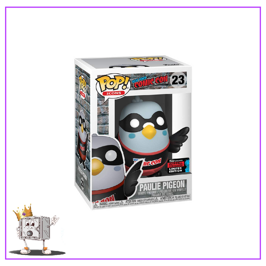 Funko Pop! Icons New York - Paulie Pigeon (Black Shirt) #23 NYCC 2019 Shared Exclusive