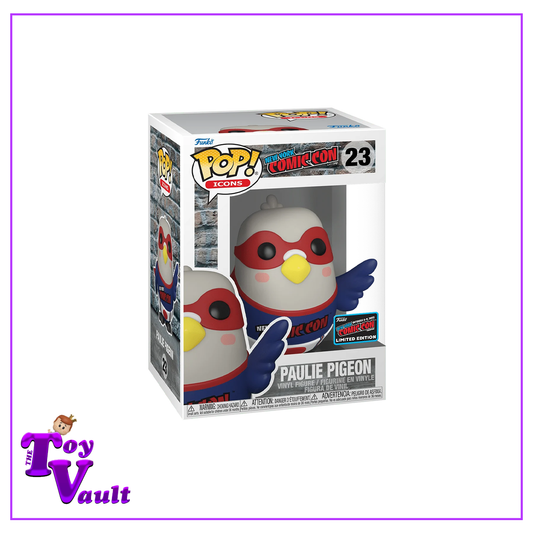 Funko Pop! Icons NY - Paulie Pigeon #23 2022 New York Comic Con Exclusive