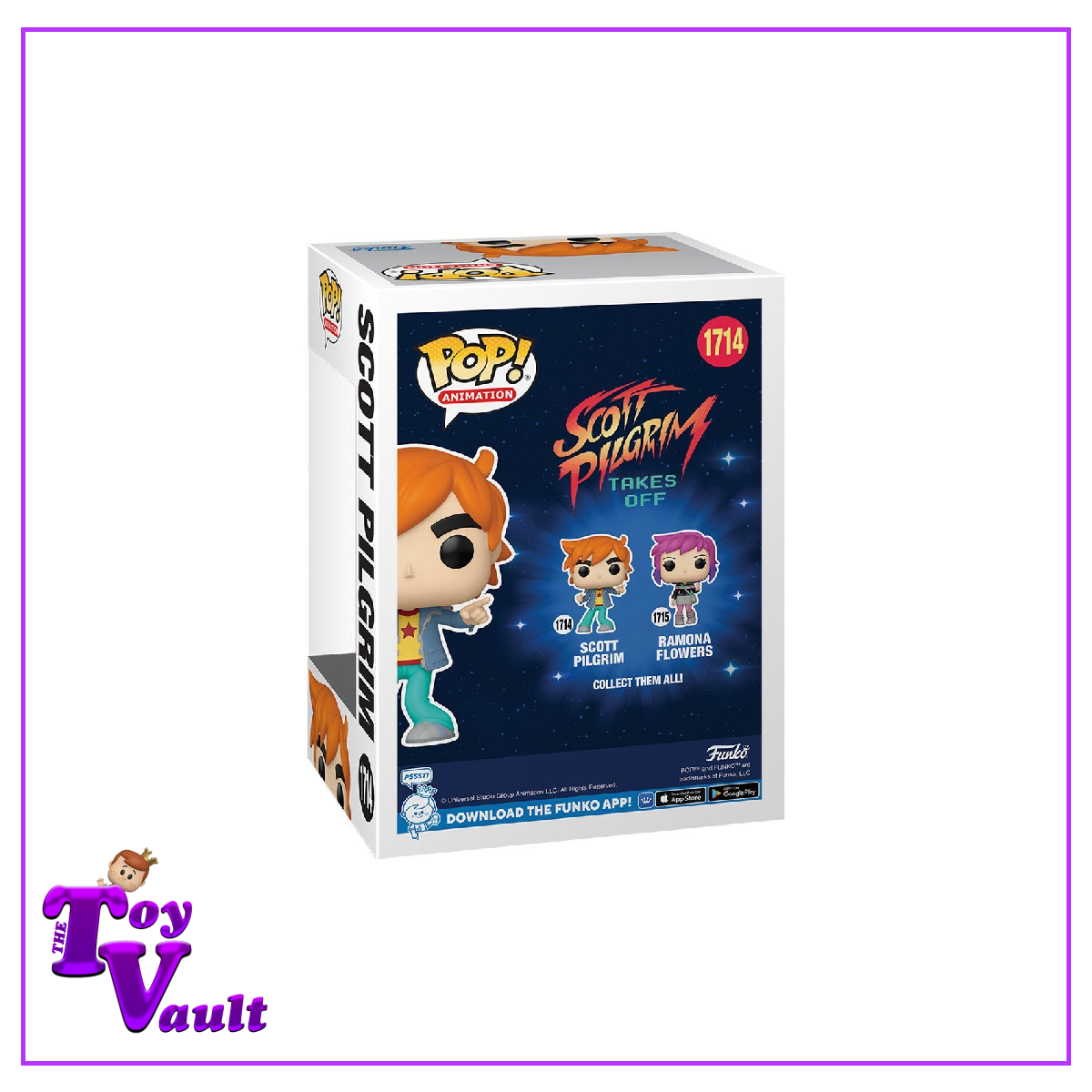 Funko Pop! Movies Scott Pilgrim Takes Off - Scott Pilgrim #1714