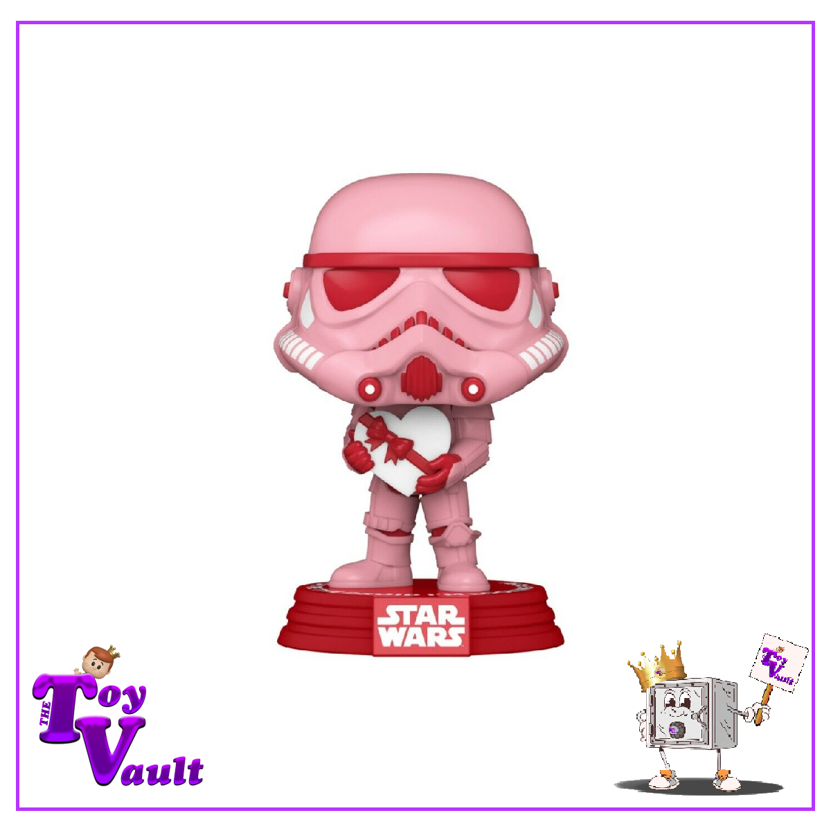Funko Pop! Star Wars Valentine's Day - Stormtrooper (Pink) #418