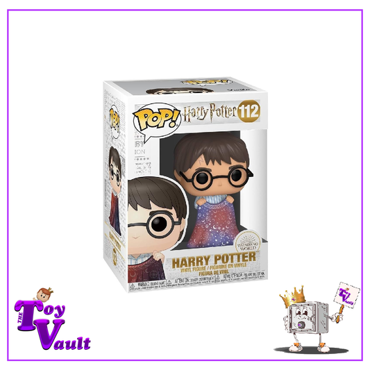 Funko Pop! Movies Harry Potter - Harry Potter with Invisibility Cloak #112