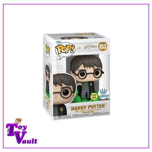 Funko Pop! Movies Harry Potter - Harry Potter Using Floo Powder #153 Glow in the Dark Funko Shop Exclusive