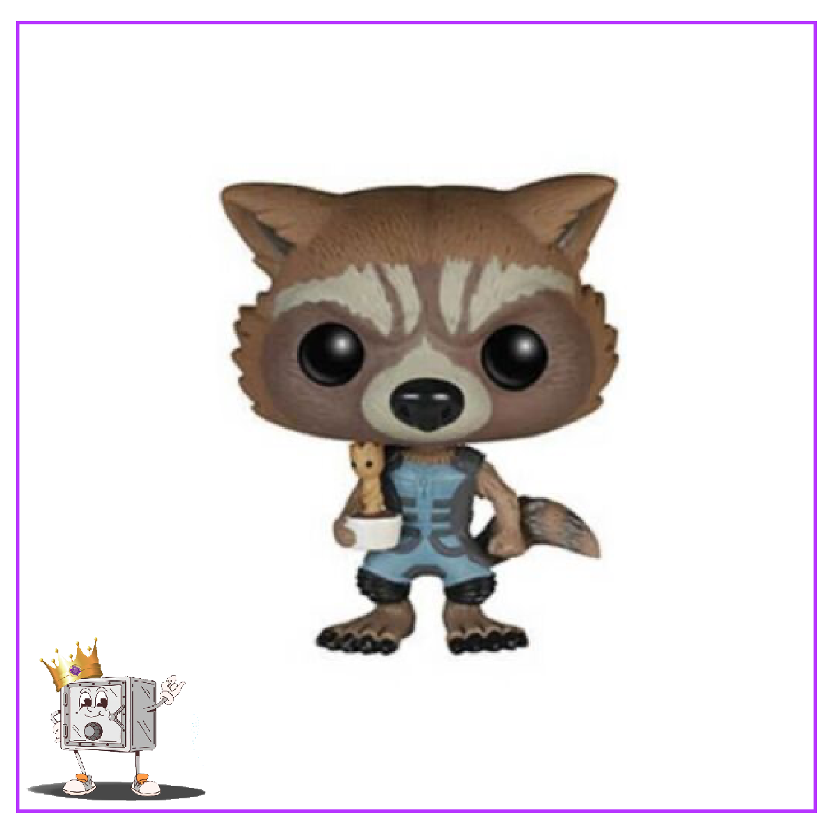 Funko Pop! Marvel Guardians of the Galaxy - Rocket and Potted Groot #93 2015 SDCC Shared Exclusive