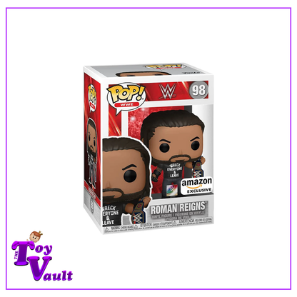 Funko Pop! Sports WWE Wrestling - Roman Reigns #98 Amazon Exclusive