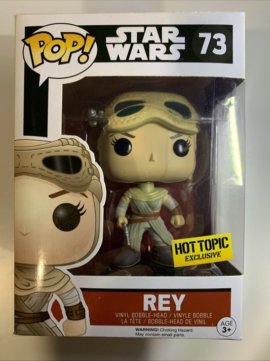 Funko Pop! Star Wars Rey #73 Hot Topic Exclusive