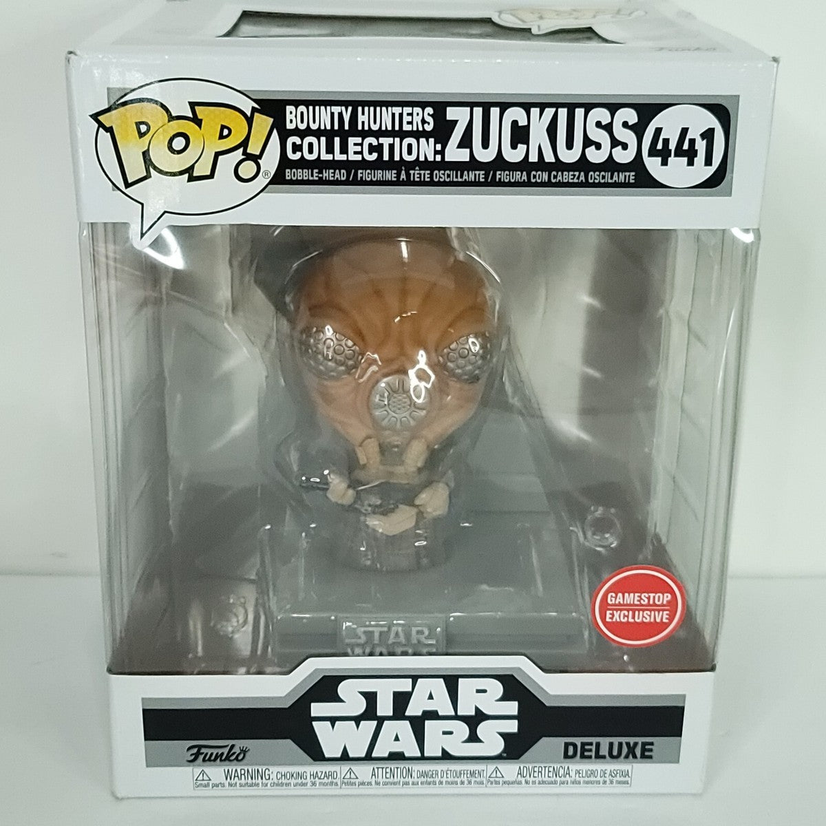 Funko Pop! Star Wars Bounty Hunter Collection Zuckuss #441 Gamestop Exclusive