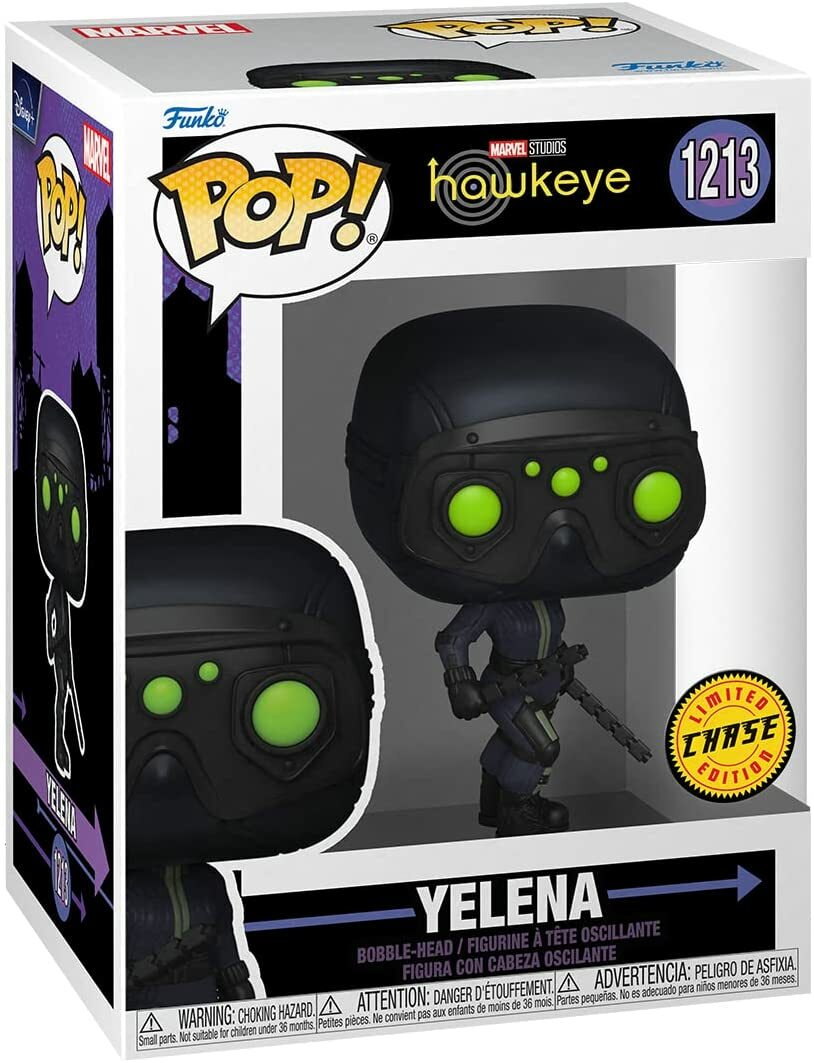 Funko Pop! Television Marvel Hawkeye Yelena #1213 Chase Limited Edition