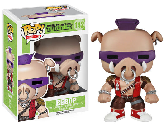 Funko Pop! Television Teenage Mutant Ninja Turtles Bebop AutoGraphed #142