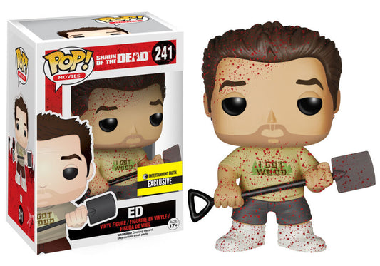 Funko Pop! Movies Shaun Of The Dead ED #241 Entertainment Earth Exclusive