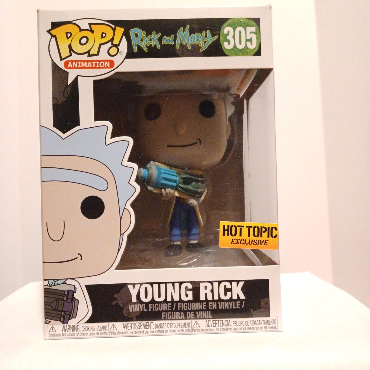 Funko Pop! Television Rick And Morty Young Rick #305 Hot Topic Exclusive