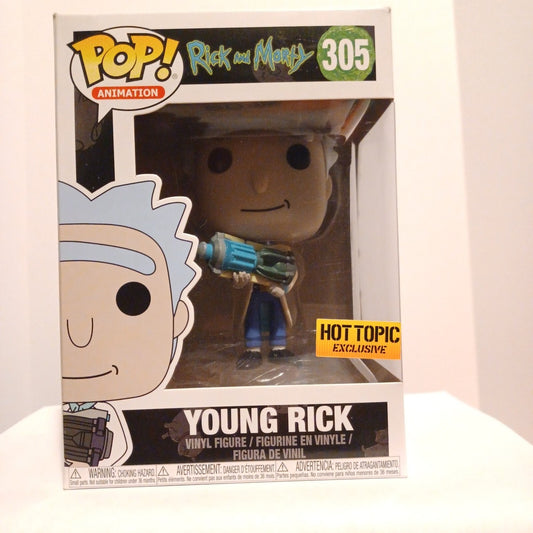 Funko Pop! Television Rick And Morty Young Rick #305 Hot Topic Exclusive