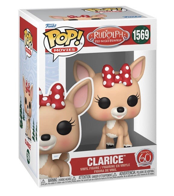Funko Pop! Movies Rudoplh the Red Nosed Reindeer Clarice #1569