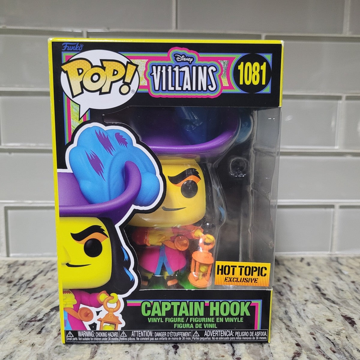 Funko Pop! Disney Villains Captain Hook #1081 Hot Topic Exclusive