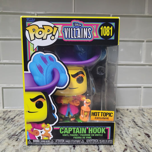 Funko Pop! Disney Villains Captain Hook #1081 Hot Topic Exclusive