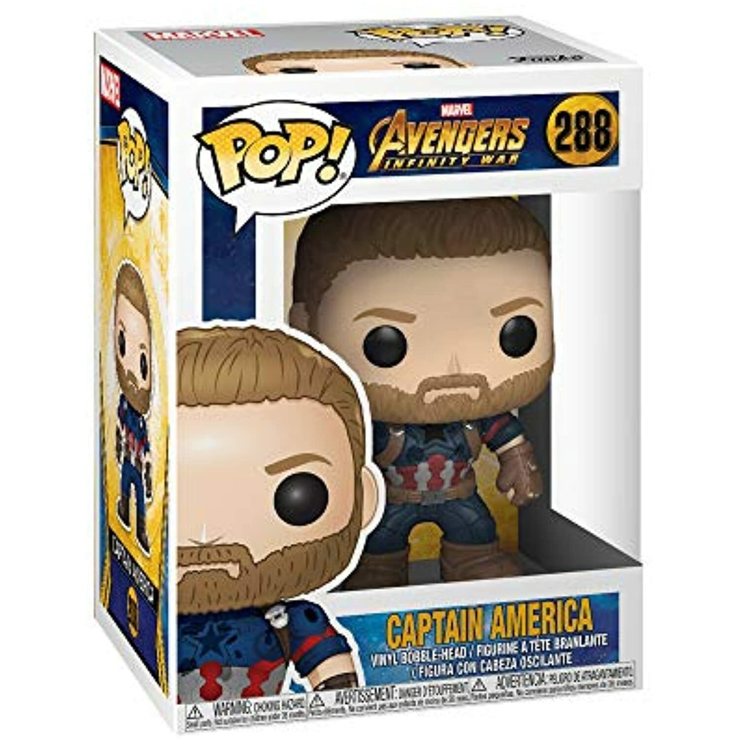 Funko Pop! Marvel Avengers Infinity War Captain America #288