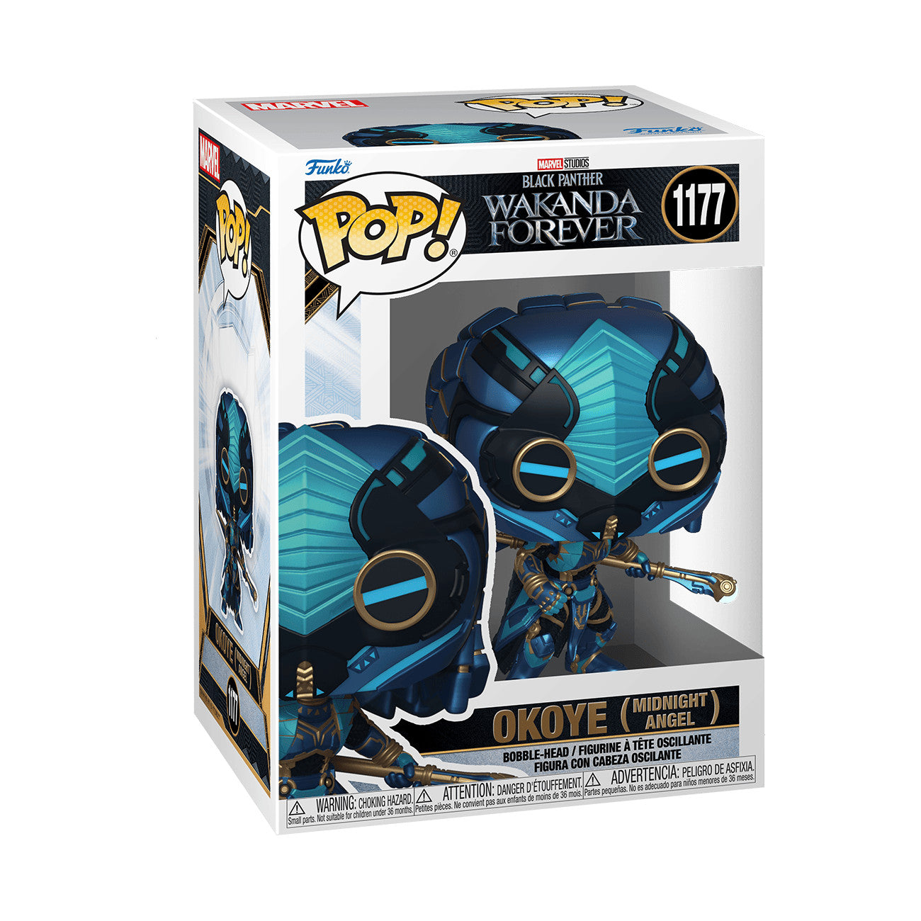 Funko Pop! Movies Marvel Wakanda Forever Gkoye Midnight Knight #1177