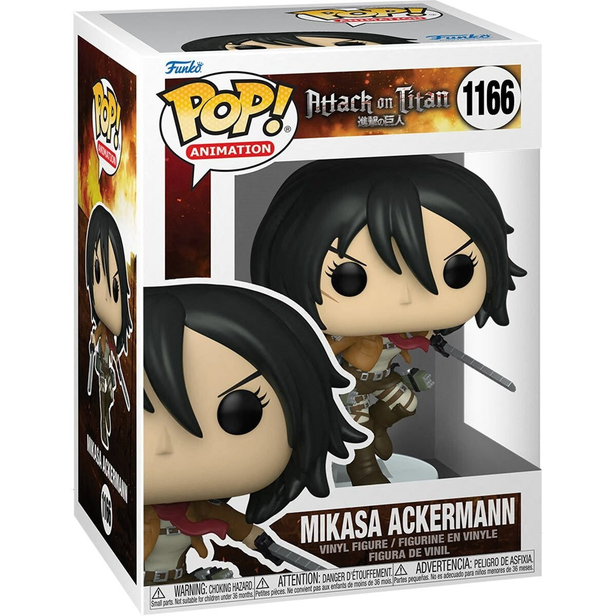 Funko Pop! Animation Attack On Titan Mikasa Ackermann #1166