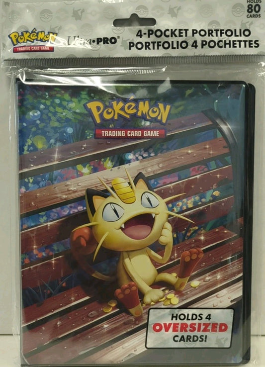 Pokemon 4-Pocket Oversized Portfolio Binder Perfect Order