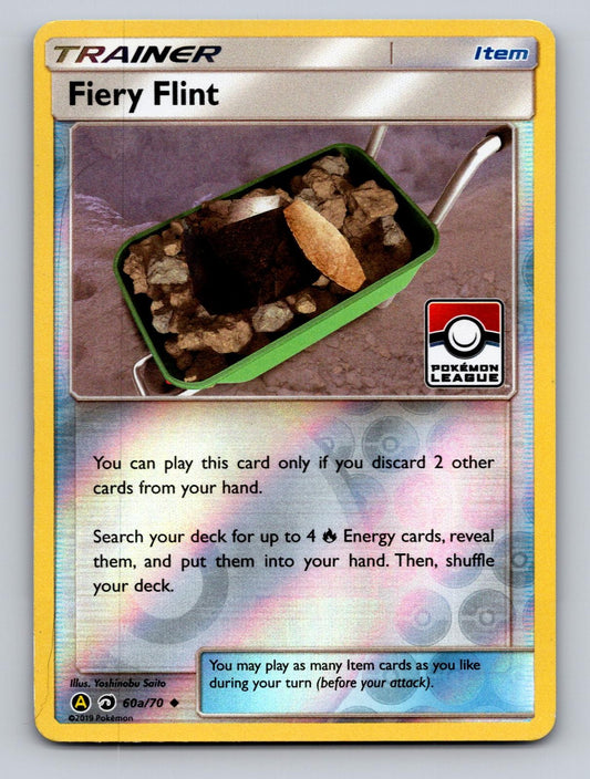 Pokemon Fiery Flint 60a/70 Yellow A Alternate Art