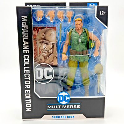 McFarlane Toys DC Multiverse Sergeant Rock Collector Edition Action Figure