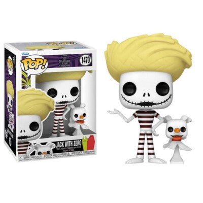 Funko Pop! Disney The Nightmare Before Christmas Jack With Zero #1470