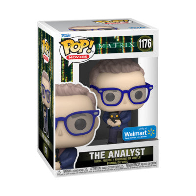 Funko Pop! Movies Matrix The Analyst #1176 Walmart Exclusive
