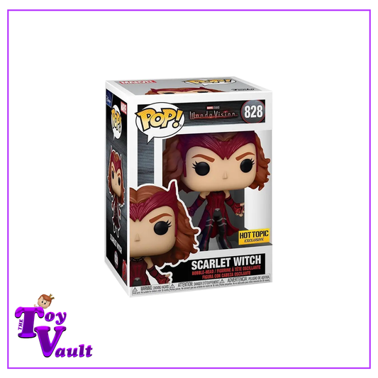 Funko Pop! Marvel Wanda Vision - Scarlet Witch #828 Hot Topic Exclusive
