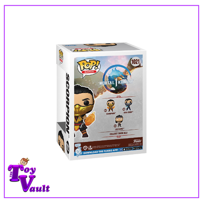Funko Pop! Games Mortal Kombat 1 - Scorpion #1021