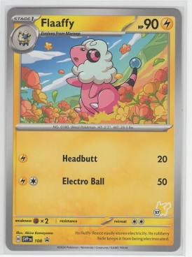 Pokemon Flaaffy 108 SVP Black Star Promos
