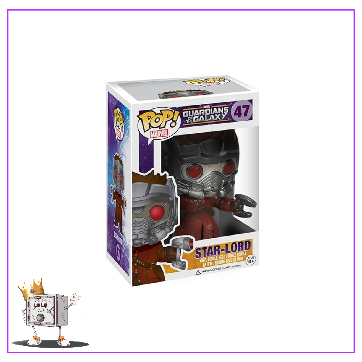 Funko Pop! Marvel Guardians of the Galaxy - Star-Lord #47