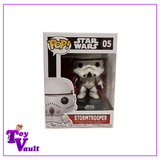 Funko Pop! Star Wars - Stormtrooper #05 (Black / Red Box)
