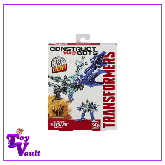 Hasbro Movies Transformers Construct Bots Dinobots Strafe (27 Pieces)
