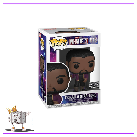 Funko Pop! Marvel What If - T'Challa Star-Lord #876 FYE Exclusive