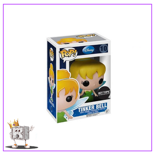 Funko Pop! Disney Peter Pan - Tinker Bell #10 Glitter Hot Topic Exclusive