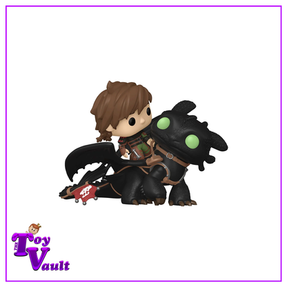 Funko Pop! Movies How to Train Your Dragon 2 - Hiccup with Toothless #123 (Deluxe Ride)