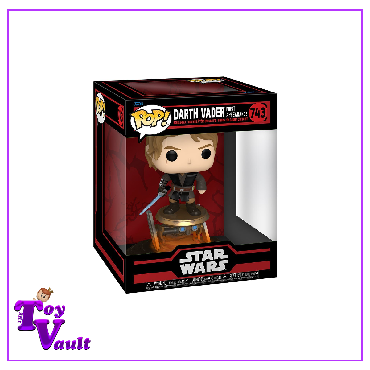Funko Pop! Star Wars Dark Side - Darth Vader First Appearance #743 (Deluxe)