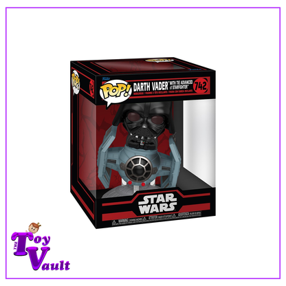 Funko Pop! Star Wars The Dark Side - Darth Vader with TIE Fighter #742 Deluxe Ride