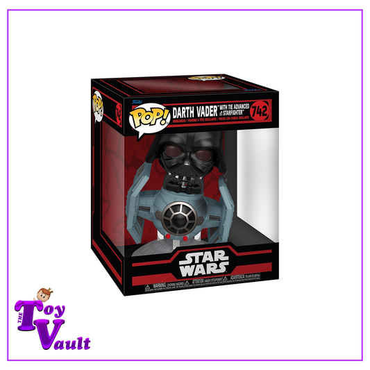 Funko Pop! Star Wars The Dark Side - Darth Vader with TIE Fighter #742 Deluxe Ride