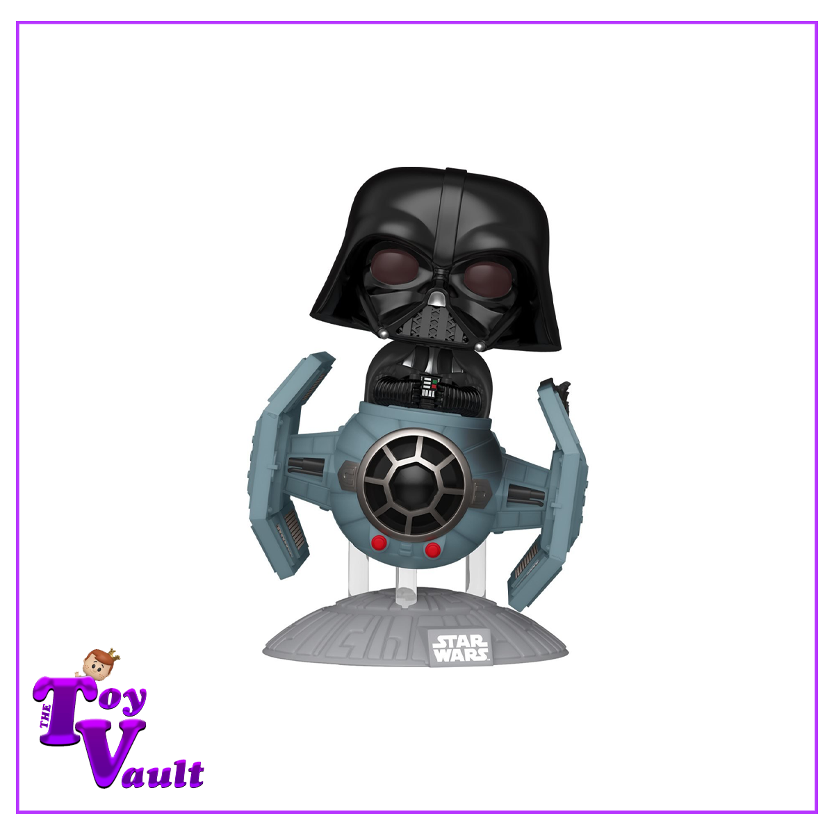 Funko Pop! Star Wars The Dark Side - Darth Vader with TIE Fighter #742 Deluxe Ride