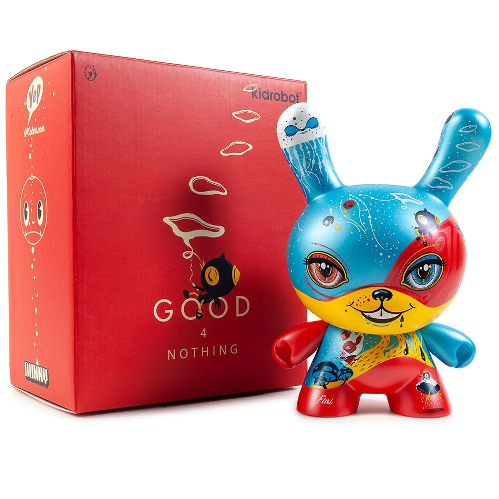 Kid Robot Good 4 Nothing Dunny by 64 Colors (8 Inch Vinyl Figure)