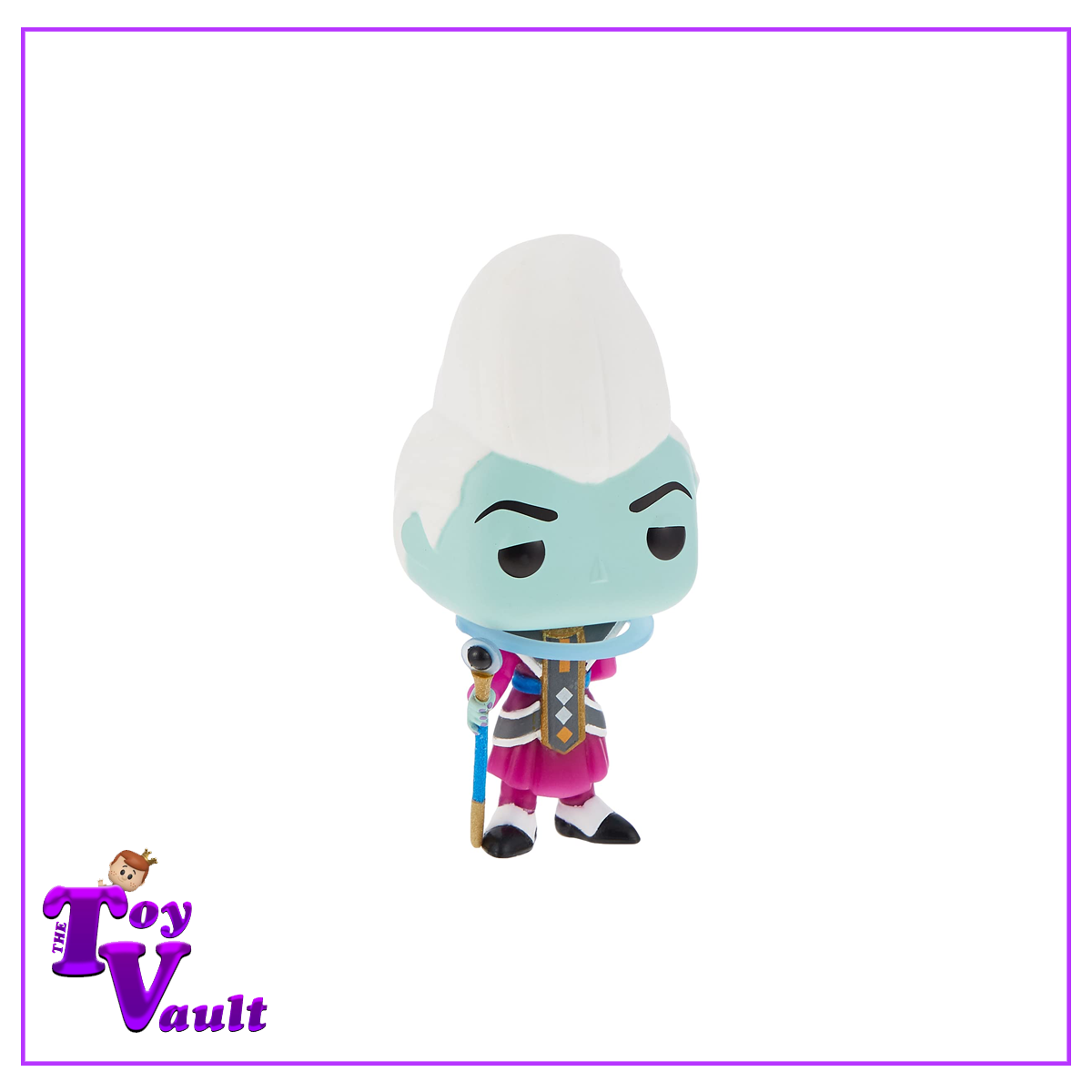 Funko Pop! Animation Dragon Ball Z - Whis #317 Glow in the Dark Galactic Toys Exclusive