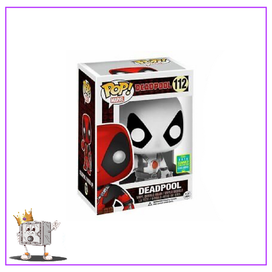 Funko Pop! Marvel Deadpool - Thumbs Up Deadpool (White) #112 2016 SDCC Shared Exclusive
