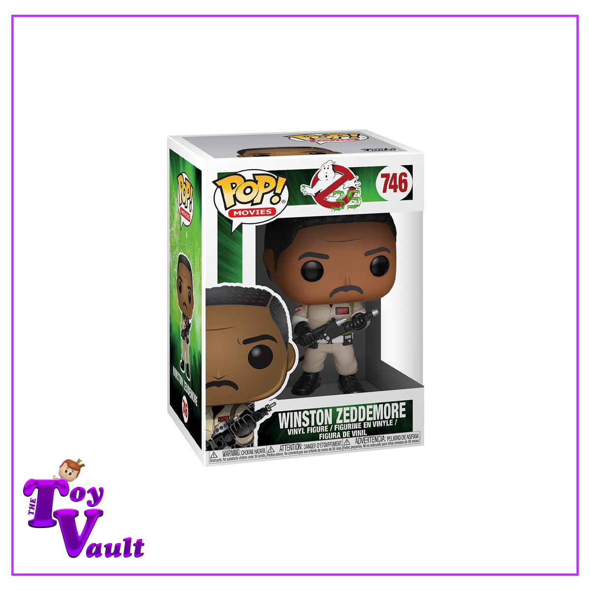 Funko Pop! Movies Ghostbusters - Winston Zeddemore #746