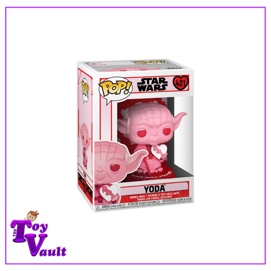 Funko Pop! Star Wars Valentine's Day - Yoda (Pink) #421