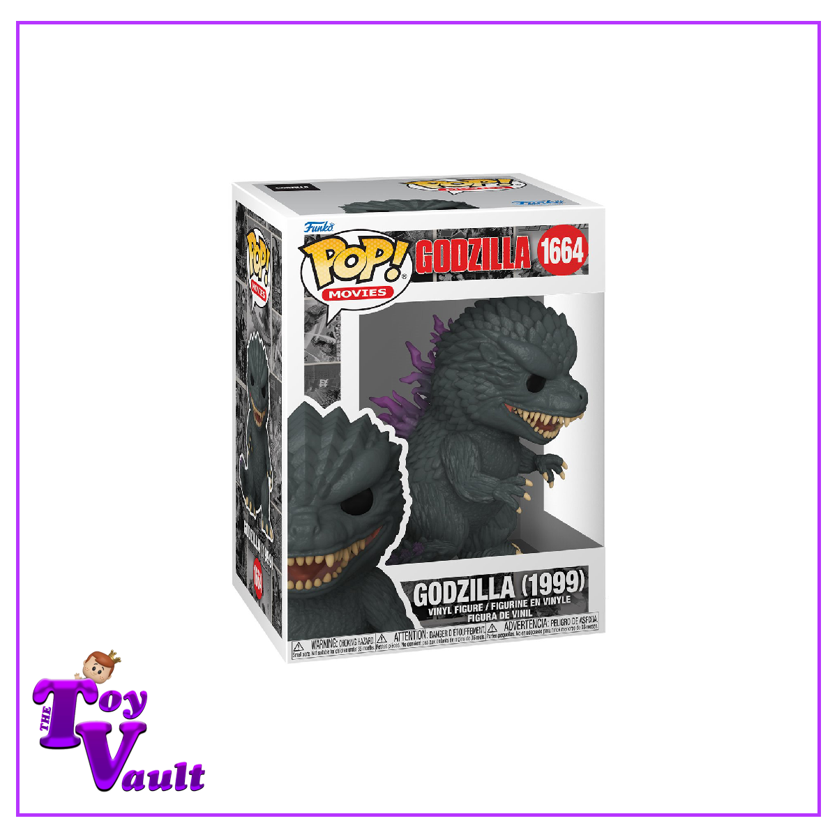 Funko Pop! Movies Godzilla 70th Anniversary - Godzilla (1999) #1664